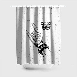 Шторка для ванной Radiohead и рок символ