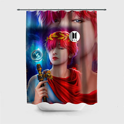 Шторка для душа BTS Kim Taehyung V, цвет: 3D-принт