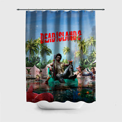 Шторка для ванной Dead island 2 главный герой