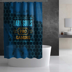 Шторка для душа Игра Dark Souls: pro gaming, цвет: 3D-принт — фото 2