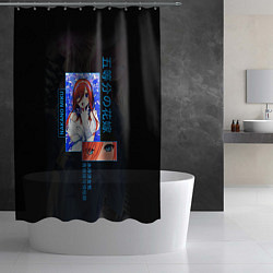 Шторка для душа Мику Накано - Пять невест, цвет: 3D-принт — фото 2