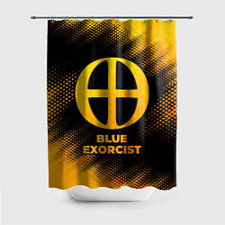 Шторка для ванной Blue Exorcist - gold gradient