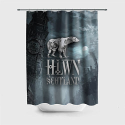 Шторка для ванной Bear- zombie - halloween Scotland