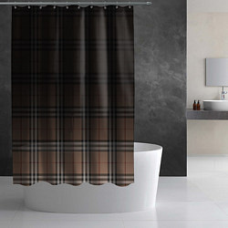 Шторка для душа Tartan gradient, цвет: 3D-принт — фото 2