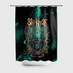 Шторка для ванной Slipknot monster