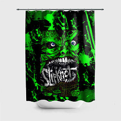 Шторка для ванной Slipknot - green monster по