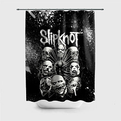 Шторка для ванной Slipknot Black