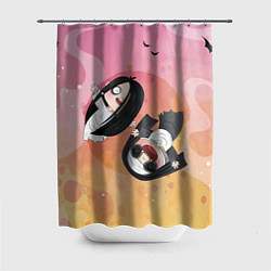 Шторка для ванной HALLOWEEN ХЭЛЛУИН