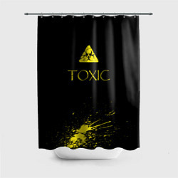 Шторка для ванной TOXIC - Биологическая опасность