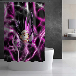 Шторка для душа Драгон Бол Гоку Блек Dragon Ball, цвет: 3D-принт — фото 2