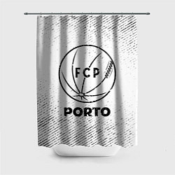Шторка для ванной Porto с потертостями на светлом фоне