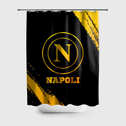 Шторка для ванной Napoli - gold gradient