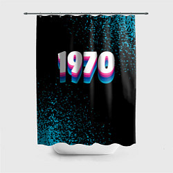 Шторка для ванной Made in 1970: vintage art