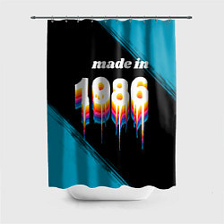 Шторка для ванной Made in 1986: liquid art