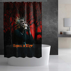 Шторка для душа Горшок с микрофоном, цвет: 3D-принт — фото 2