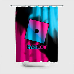 Шторка для ванной Roblox - neon gradient