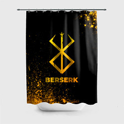 Шторка для ванной Berserk - gold gradient