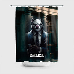 Шторка для ванной Payday 3 white bear