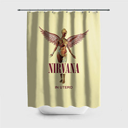 Шторка для душа Nirvana - In utero, цвет: 3D-принт