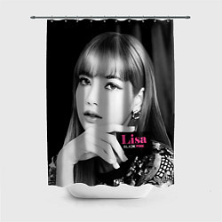 Шторка для ванной Blackpink Lisa Business card