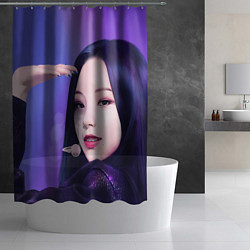 Шторка для душа Ю Джи Мин - Aespa, цвет: 3D-принт — фото 2