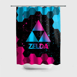 Шторка для ванной Zelda - neon gradient
