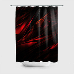 Шторка для ванной Black red background