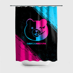 Шторка для душа Danganronpa - neon gradient, цвет: 3D-принт