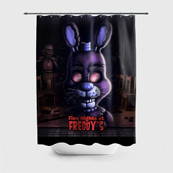 Шторка для душа Five Nights at Freddys Bonnie, цвет: 3D-принт