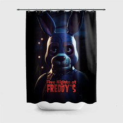 Шторка для душа Five Nights at Freddys Bonnie, цвет: 3D-принт
