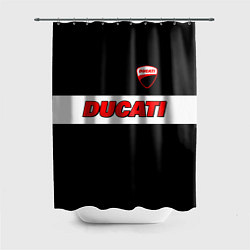 Шторка для ванной Ducati motors - черный