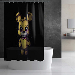 Шторка для душа Spring Bonnie Five Nights at Freddys, цвет: 3D-принт — фото 2