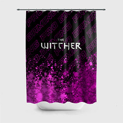 Шторка для душа The Witcher pro gaming: символ сверху, цвет: 3D-принт
