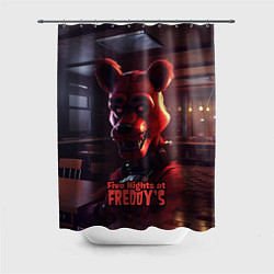 Шторка для душа Five Nights at Freddys Mangle, цвет: 3D-принт