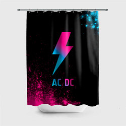 Шторка для ванной AC DC - neon gradient