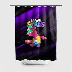 Шторка для душа Brawl stars Doug, цвет: 3D-принт