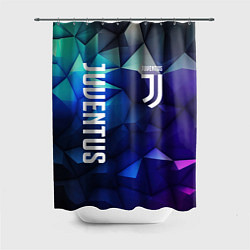 Шторка для ванной Juventus logo blue