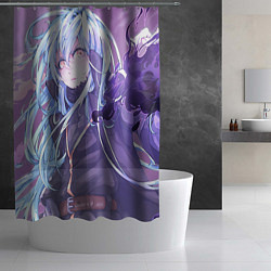 Шторка для душа О моём перерождении в слизь Римуру, цвет: 3D-принт — фото 2