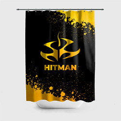 Шторка для ванной Hitman - gold gradient