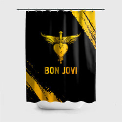 Шторка для ванной Bon Jovi - gold gradient