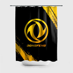 Шторка для душа Dongfeng - gold gradient, цвет: 3D-принт