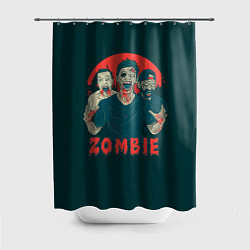 Шторка для ванной Zombie - день мертвеца