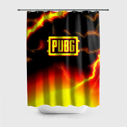 Шторка для душа PUBG огненный шторм из молний, цвет: 3D-принт