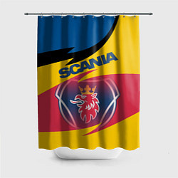 Шторка для ванной Scania logo