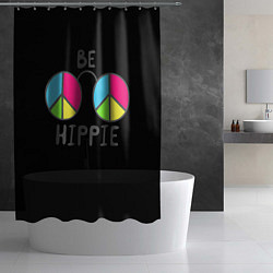 Шторка для душа Be hippie, цвет: 3D-принт — фото 2