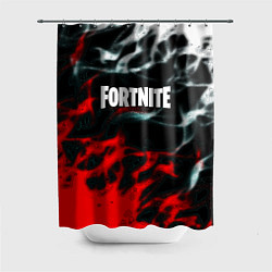 Шторка для ванной Fortnite flame abstract