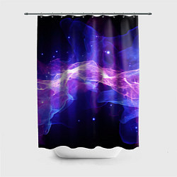 Шторка для ванной Фиолетовый туман в движении