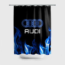 Шторка для ванной Audi neon art