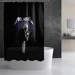 Шторка для душа Meladze - Metallica, цвет: 3D-принт — фото 2