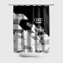 Шторка для ванной AUDI geometry sport